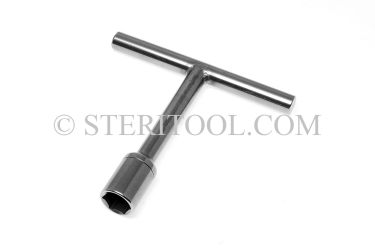 #40364 - 11mm Non-Magnetic Stainless Steel T Nut Driver. non-magnetic, non magnetic, stainless steel, nut driver, T
